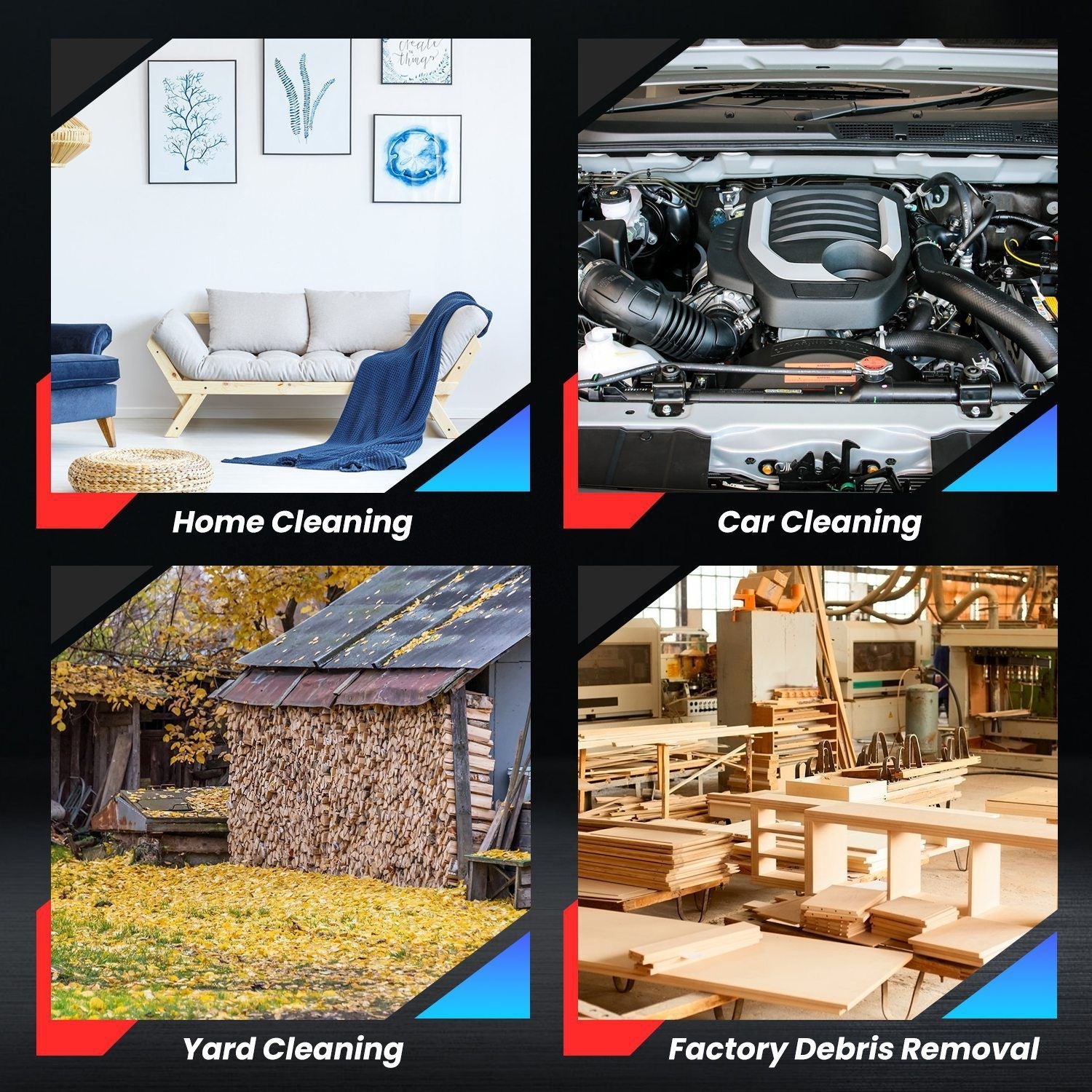 RPM Cordless Mini Leaf Blower