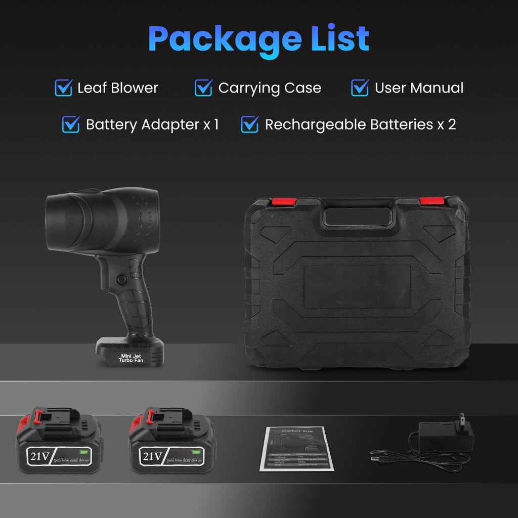 RPM Cordless Mini Leaf Blower