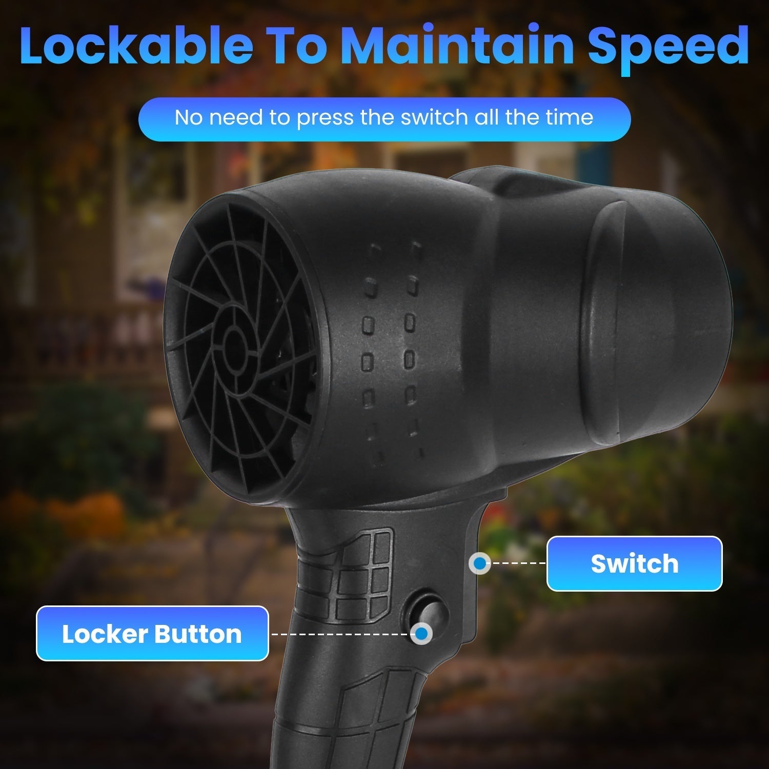 RPM Cordless Mini Leaf Blower